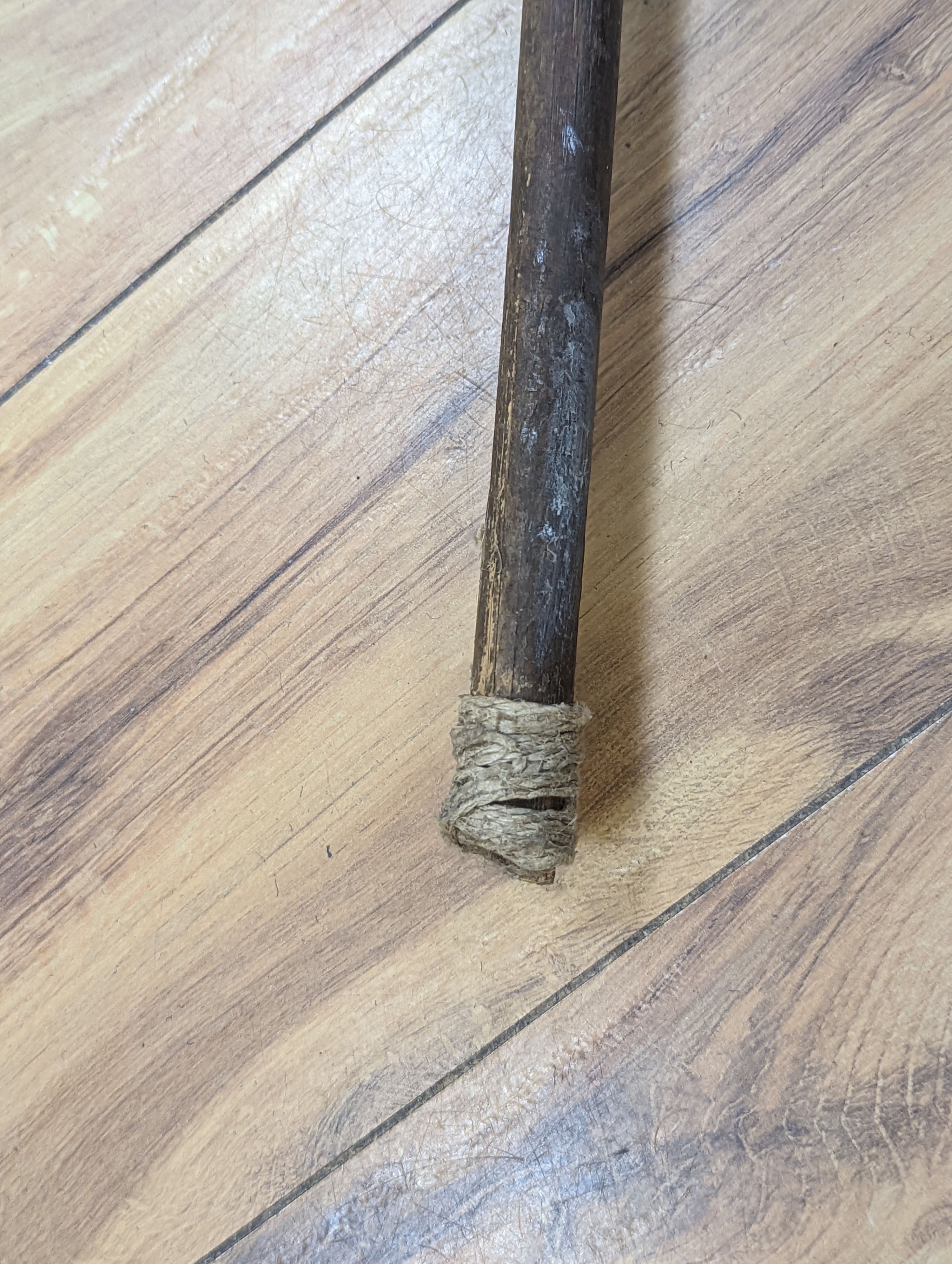 Two West African spears 236cm